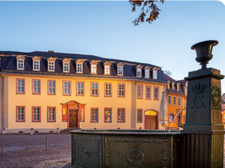 Goethes Wohnhaus mit Nationalmuseum, Foto: Thomas Müller, weimar GmbH