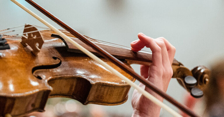 05.11.2021 Weimar: Probe des Sinfonieorchesters der Hochschule für Musik Franz Liszt HfM. Foto: Thomas Müller